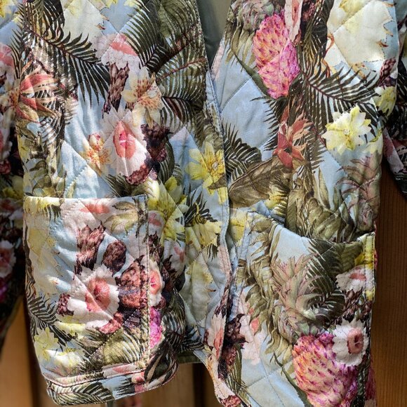 H&M | Green Multi Wrap Jacket | Size 8 |  Rare Find - Picture 7 of 11